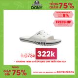  Dép Unisex Nhựa Crocs BayaBand Slide 