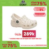  Dép sục trẻ em Crocs Classic Geometric Clog 