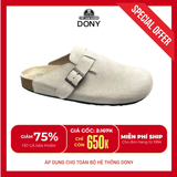  Dép Nam Nữ bít mũi Birken Boston 