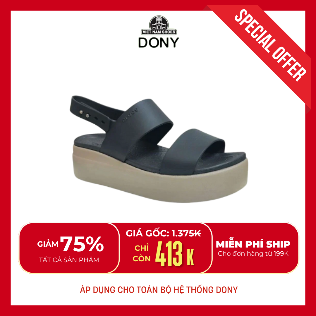  Sandal nữ 5cm Low Wedge 