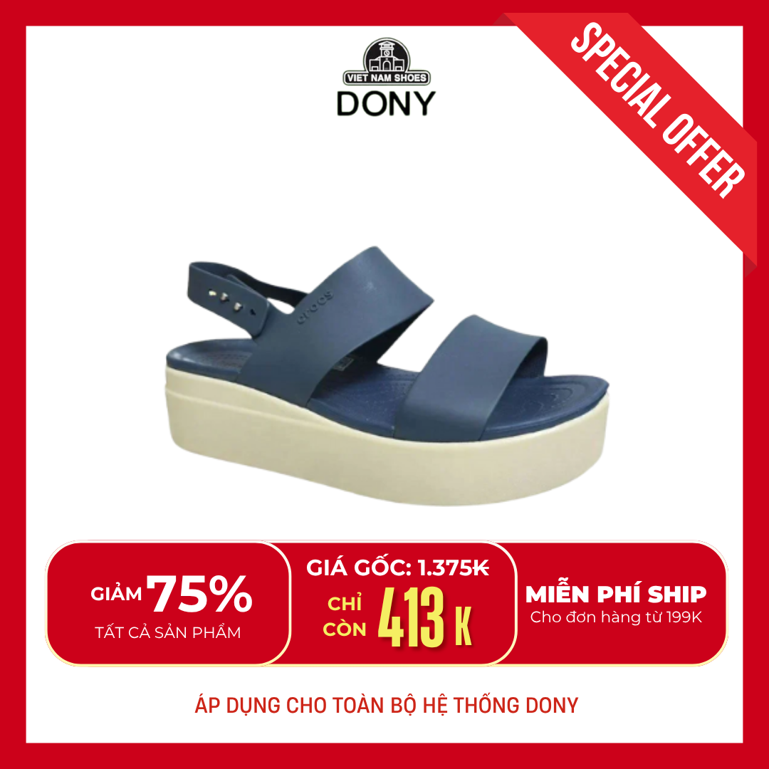  Sandal nữ 5cm Low Wedge 