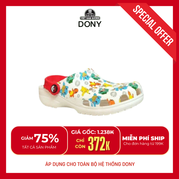  Dép sục trẻ em Pokemon 