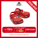  Dép Sục Trẻ Em Ô Tô McQueen 