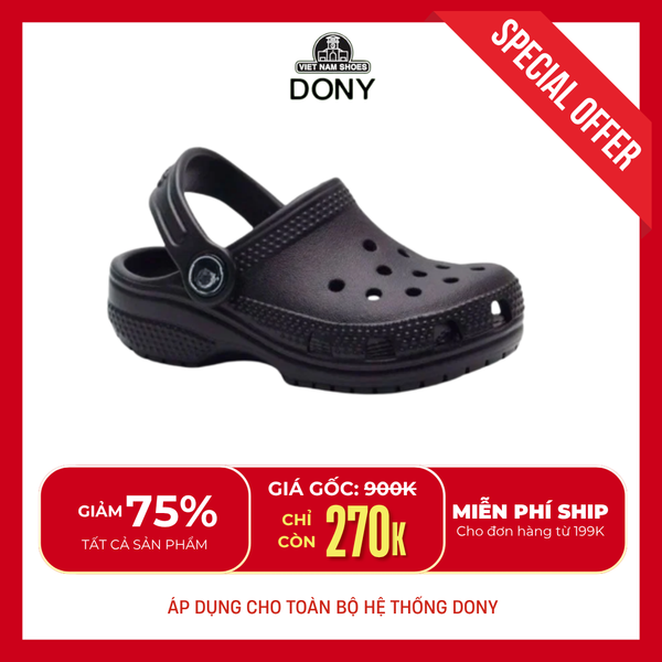  Dép Sục Trẻ Em Classic 