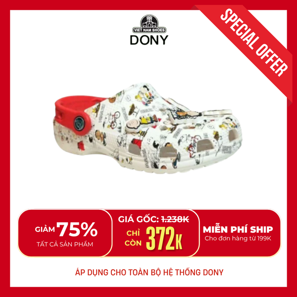  Dép sục Trẻ em và Người lớn Peanuts 