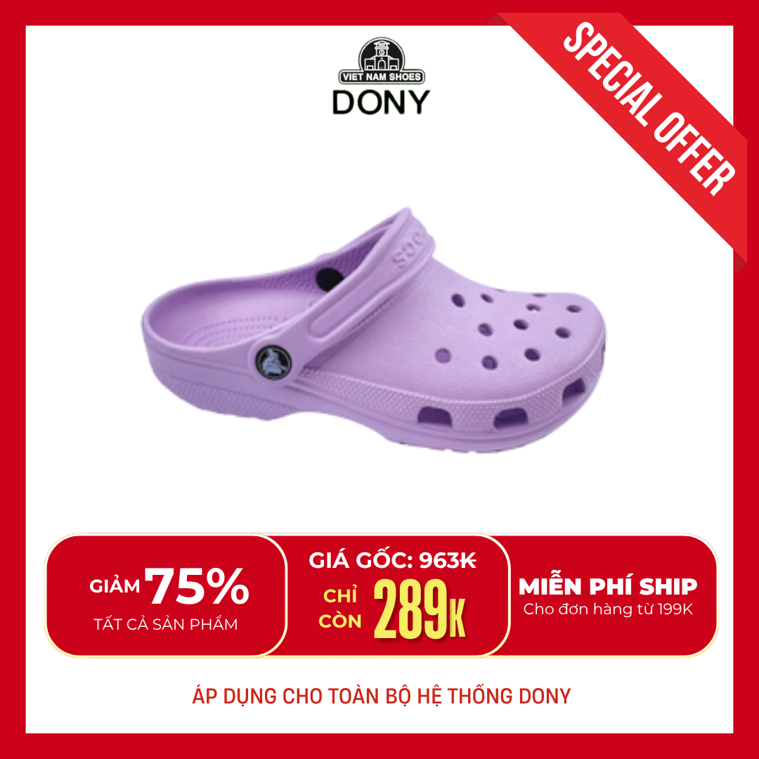  Dép Sục Unisex Classic 