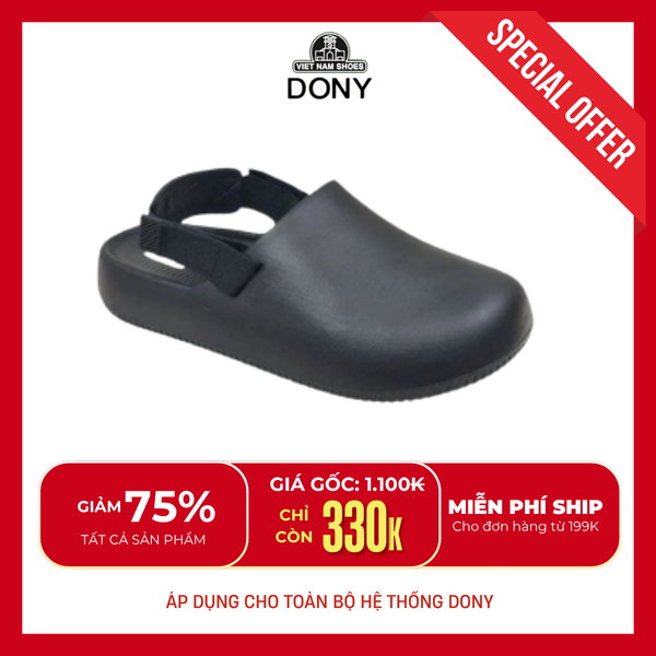  Sandal Nam Nữ Lười Hở Gót – Calm Mules 