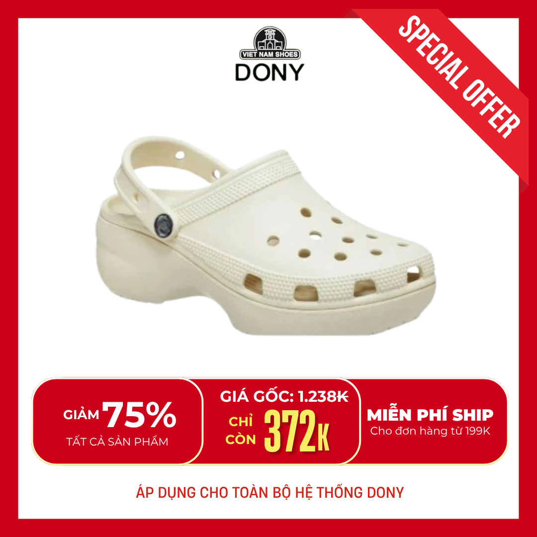  Dép Sục Sandal Platform  Đế 5cm 