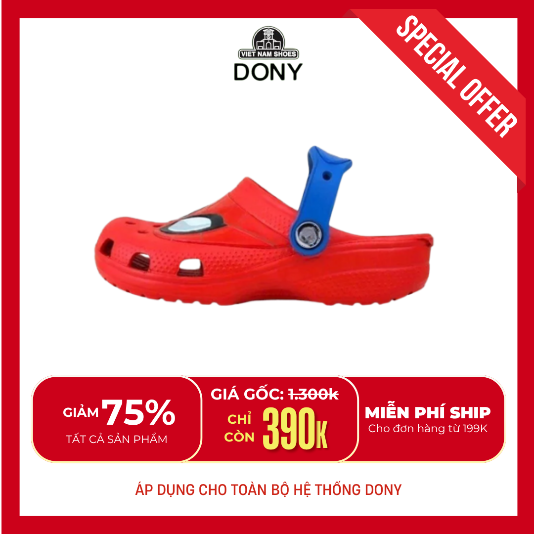  Dép sục trẻ em Spiderman 