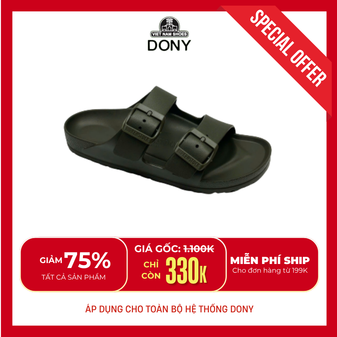  Dép Nam Nữ nhựa Quai Ngang Arizona Unisex 