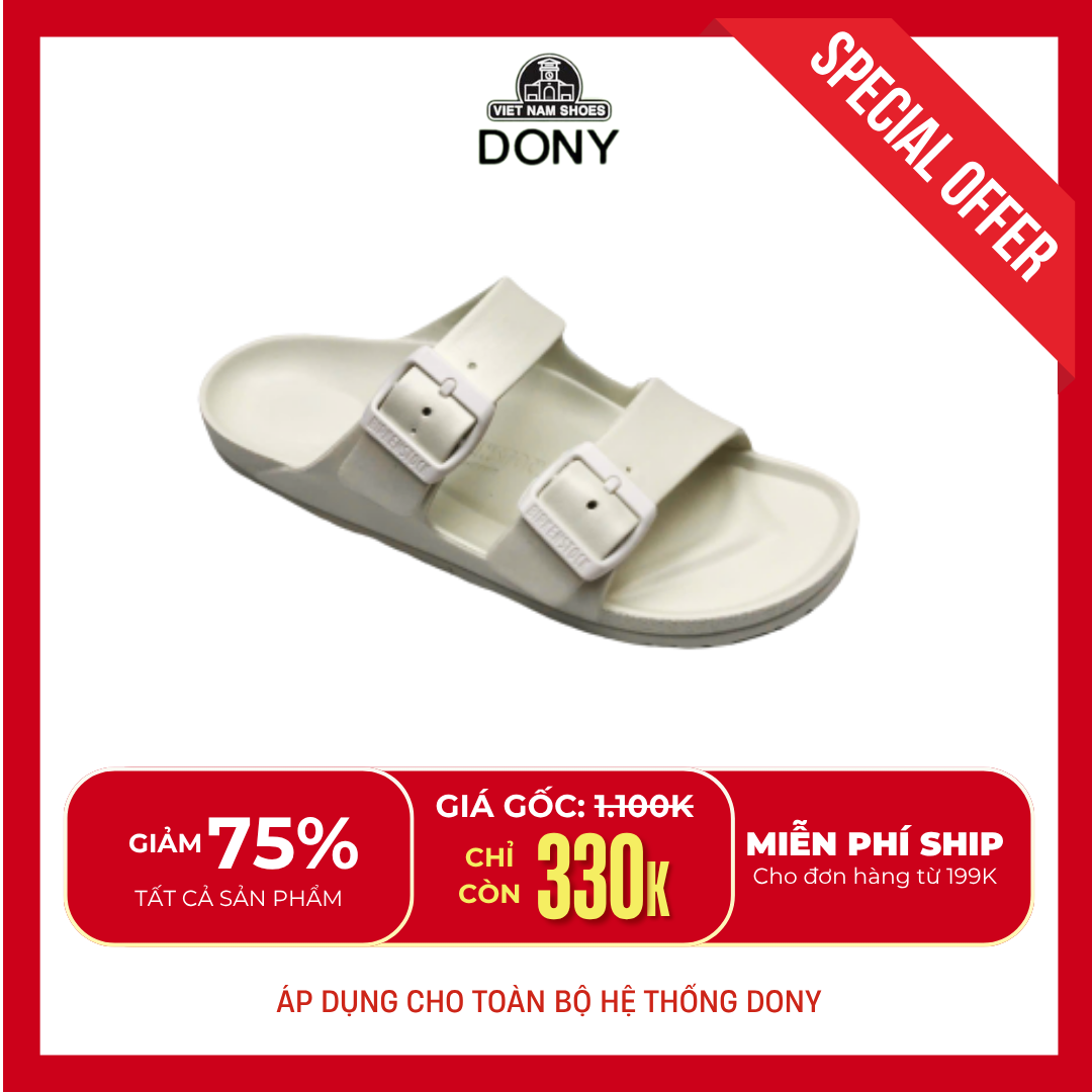  Dép Nam Nữ nhựa Quai Ngang Arizona Unisex 