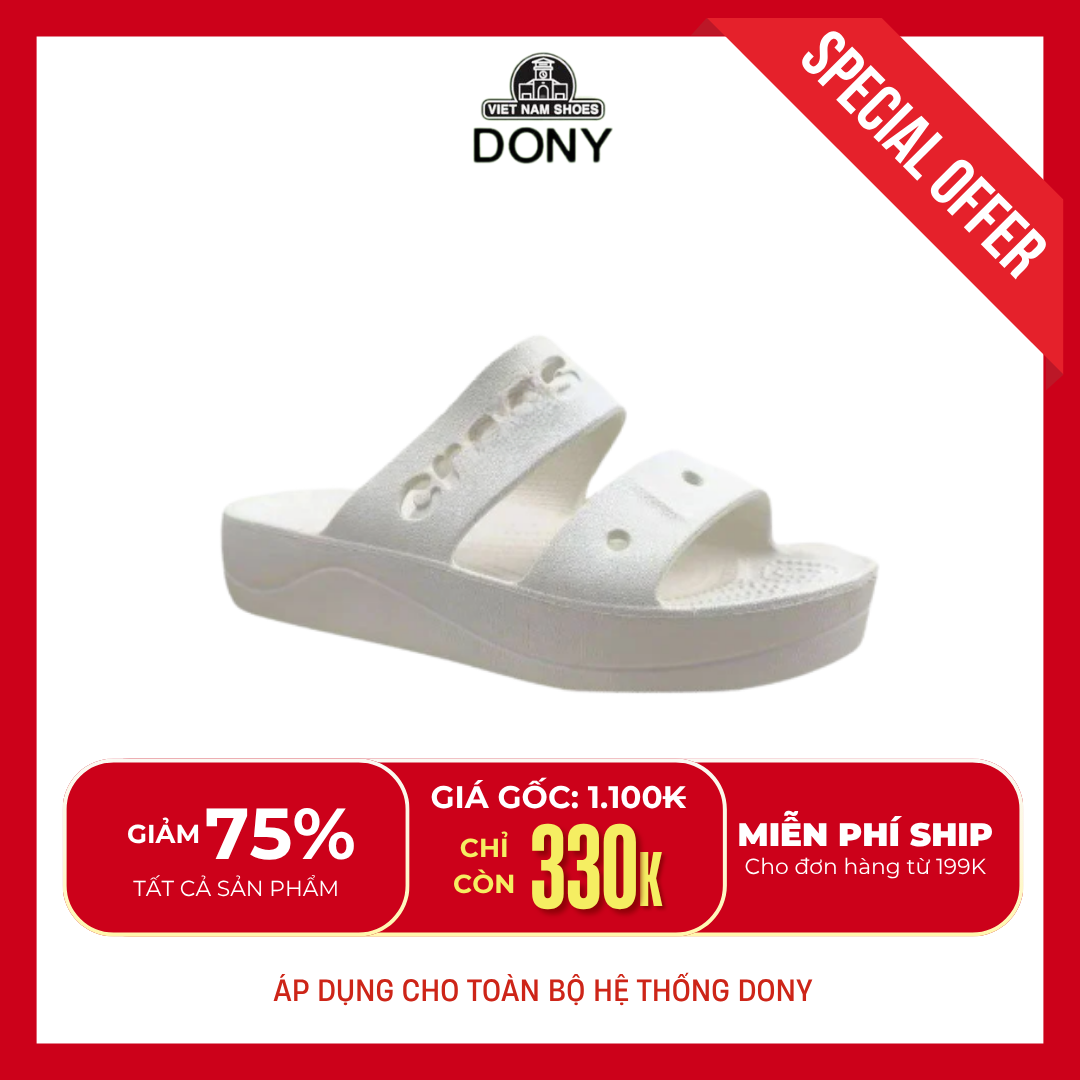  Dép nữ quai ngang Baya đế 3cm 