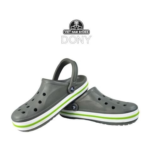  Giày sục Crocs Band cho bé màu Xám - Thoải mái, thời trang và năng động cho mọi phong cách 