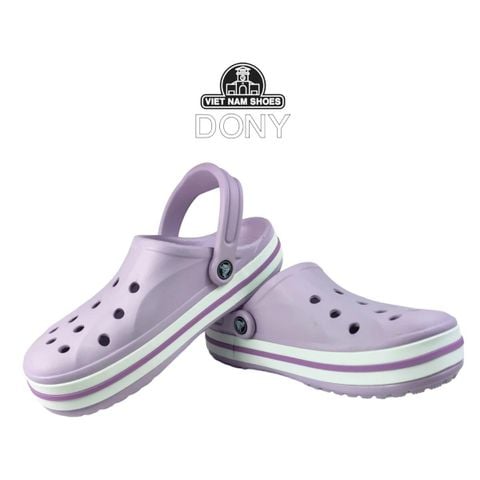  Giày sục Crocs Band Unisex màu Tím - Thoải mái, thời trang và năng động cho mọi phong cách 