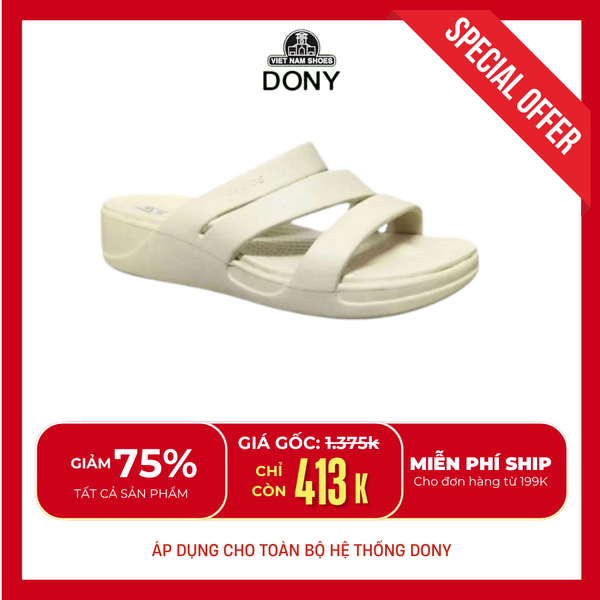  Dép nữ 3cm quai ngang Getaway 