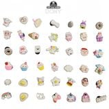  Bộ 10 Stickers/Charm Jibbitz NGẪU NHIÊN 