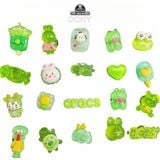  Bộ 10 Stickers/Charm Jibbitz NGẪU NHIÊN 
