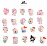  Bộ 10 Stickers/Charm Jibbitz NGẪU NHIÊN 