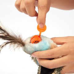 Đồ chơi chim vẹt FOFOS có tiếng kêu kèm bóng catnip