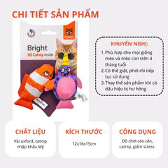 Combo đồ chơi hình cá nemo & cá nhà táng FOFOS