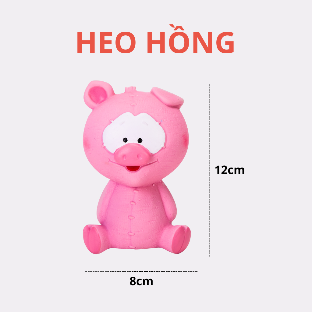 Đồ chơi động vật cao su cho chó Latex