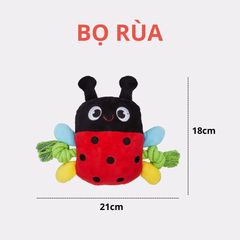 Đồ chơi thú bông hình bướm & bọ rùa FOFOS