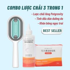 Lược chải lông cho chó mèo 3 trong 1 Petgravity