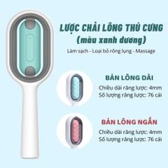 Lược chải lông cho chó mèo 3 trong 1 Petgravity