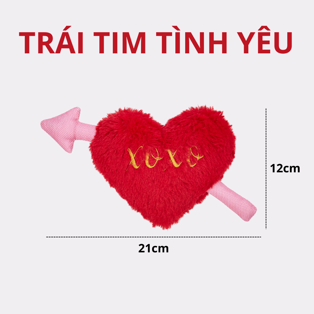 Đồ chơi thú bông tình yêu cho chó FOFOS