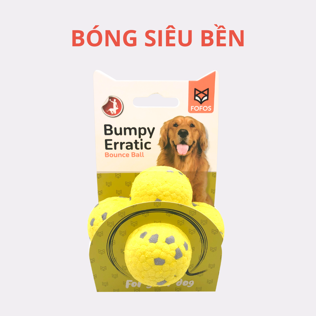 Đồ chơi vòng kéo co & bóng siêu bền FOFOS