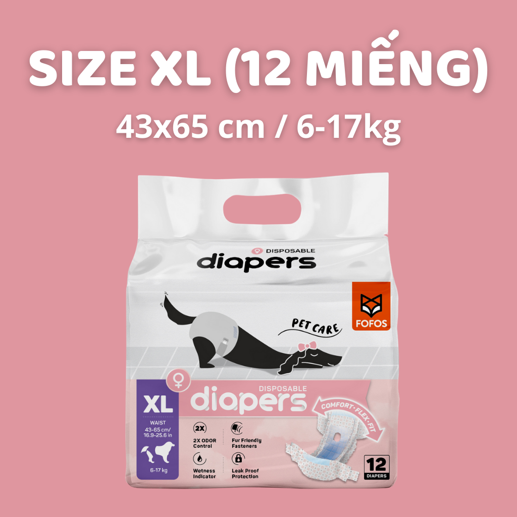 Tã lót SAP cho chó FOFOS