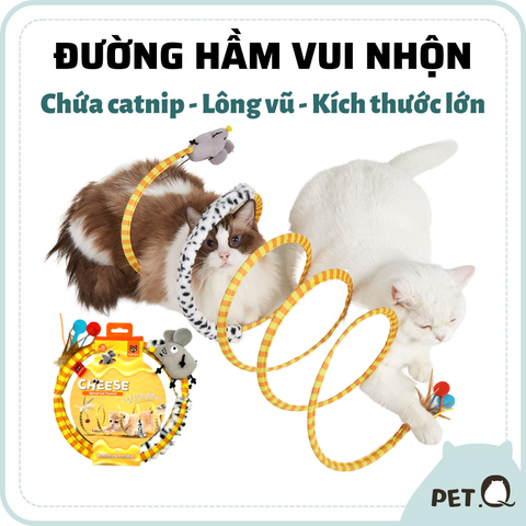 Đồ chơi đường hầm xoắn ốc FOFOS