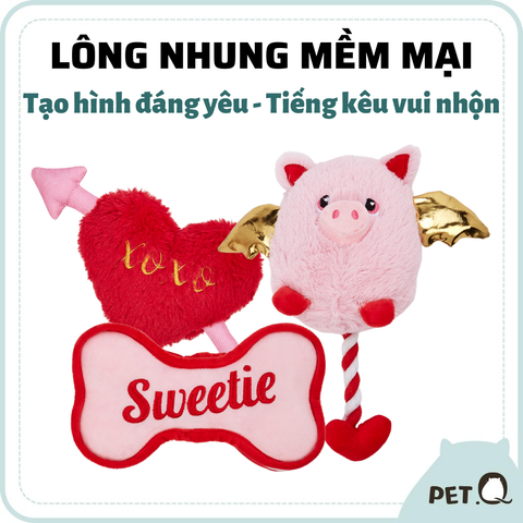 Đồ chơi thú bông tình yêu cho chó FOFOS