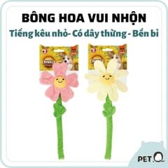 Đồ chơi cho chó hình bông hoa mặt cười