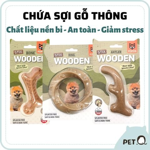 Đồ chơi xương gặm hình sừng hươu FOFOS