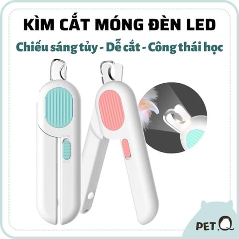 Kìm cắt móng chó mèo đèn LED Petgravity