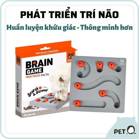 Hộp đồ chơi rèn luyện trí khôn thú cưng FOFOS