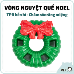 Đồ chơi cho chó FOFOS vòng nguyệt quế Noel