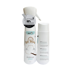 Bình xịt khử mùi, diệt khuẩn hương gỗ PetQ