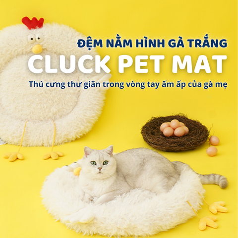 Đệm nằm hình gà trắng ZEZE