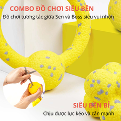 Đồ chơi vòng kéo co & bóng siêu bền FOFOS