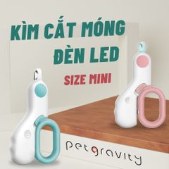 Kìm cắt móng thú cưng có đèn LED MINI