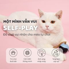 Đồ chơi banh tròn cảm biến cho mèo FOFOS