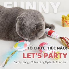 Đồ chơi sinh nhật cho mèo FOFOS
