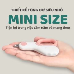 Kìm cắt móng thú cưng có đèn LED MINI