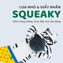 Đồ chơi thú bông hình ngựa vằn FOFOS