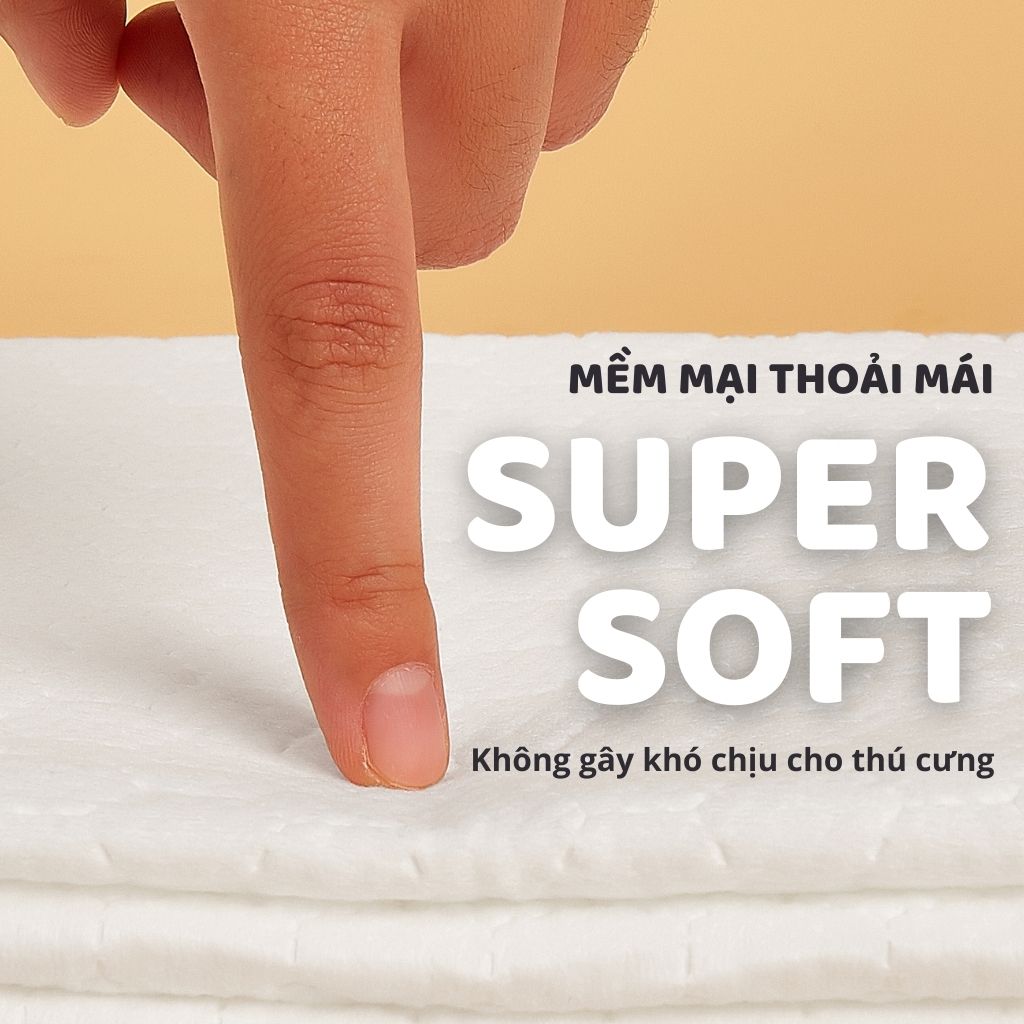 Khăn tắm dùng 1 lần cho thú cưng FOFOS