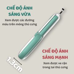 Kìm cắt móng thú cưng có đèn LED MINI