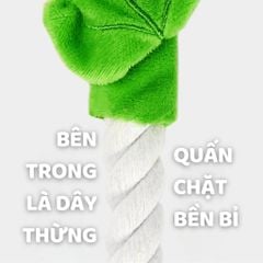 Đồ chơi cho chó hình bông hoa mặt cười
