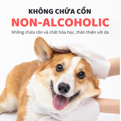 Găng tay tắm khô thú cưng FOFOS